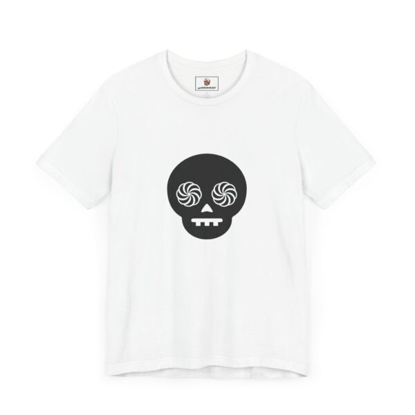 Hypno-Skull (Black/White) - Unisex Tee (Multiple Colors and Sizes)