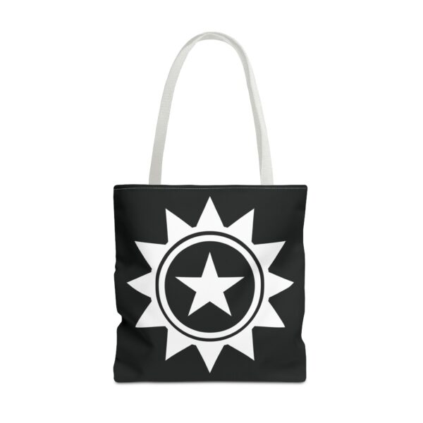 The Lone Star (Black/White) - Tote Bag - Image 5