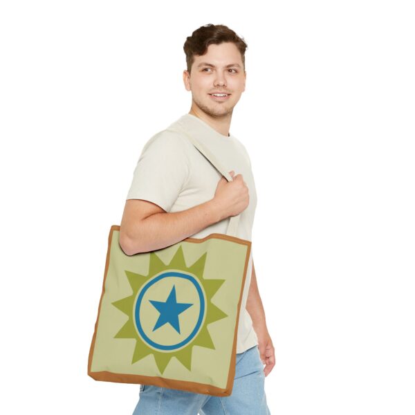 The Lone Star (Blue/Green) - Tote Bag - Image 6