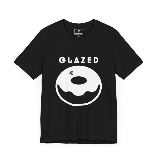 Glazed/Snowboarder - Unisex Tee (Multiple Colors and Sizes) - Image 3