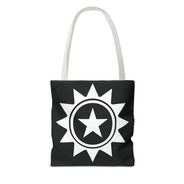 The Lone Star (Black/White) - Tote Bag
