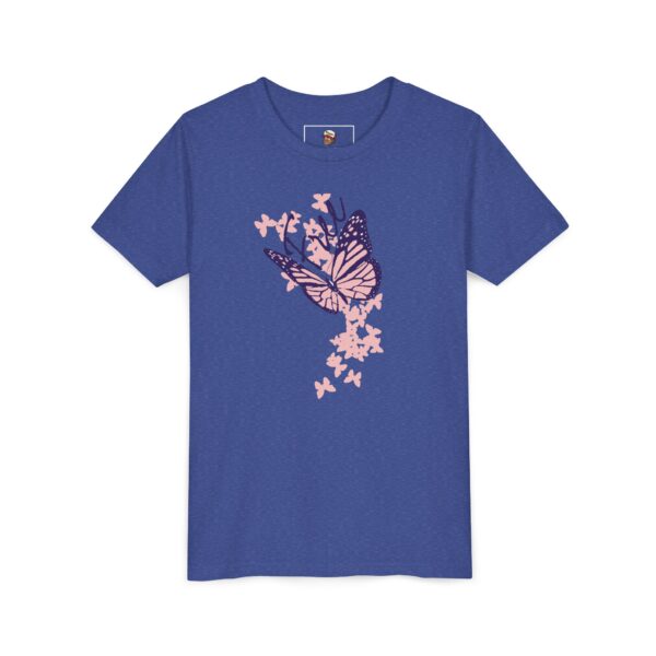 Free Butterfly - Youth Short Sleeve Tee (Multiple Colors and Sizes) - Image 4