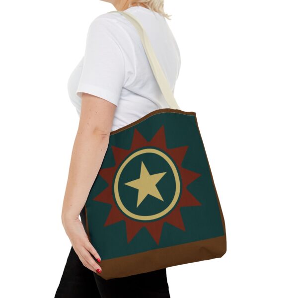 The Lone Star (Brick/Putty) - Tote Bag - Image 4