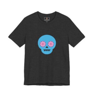 Hypno-Skull (Blue/Pink) - Unisex Tee (Multiple Colors and Sizes)