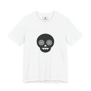 Hypno-Skull (Black/White) - Unisex Tee (Multiple Colors and Sizes)